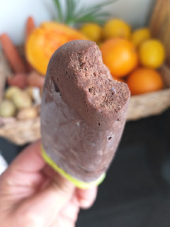 Una foto de Helado de "chocoporotos" (una idea sana y riquísima) Vegana