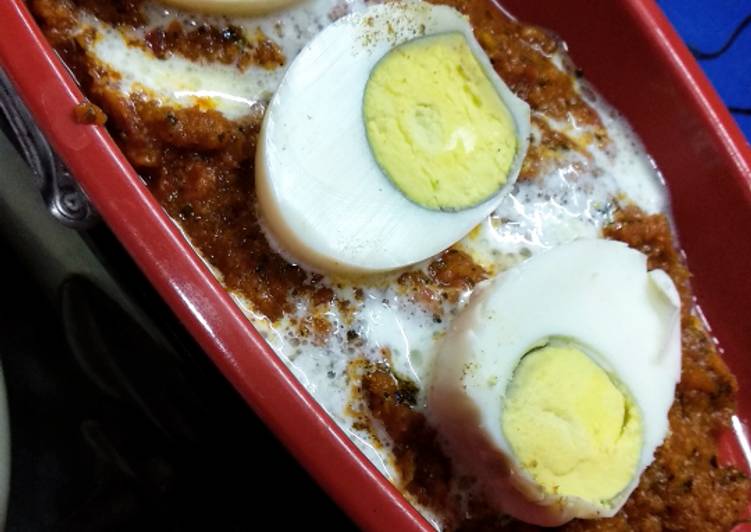 Recipe of Super Quick Homemade Hariyanwi masala egg
