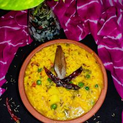 A picture of Mixed vegetable khichidi.