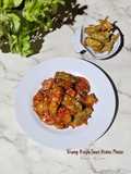 843. terong krispi saus pedas manis