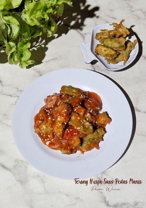 Foto resep 843. terong krispi saus pedas manis