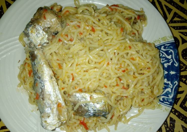 Indomie and sardine