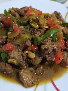 Foto resep Sapi Lada Hitam