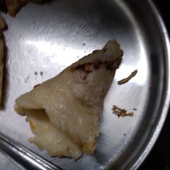 A picture of Homemade Ice cream cone.