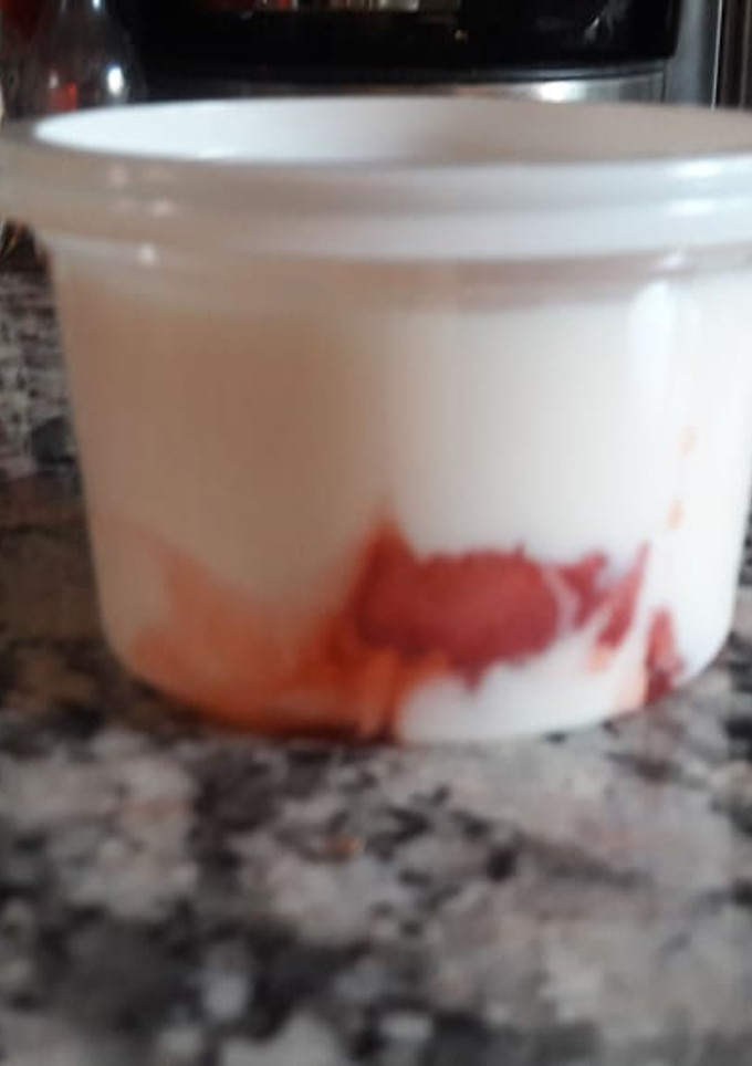 Una foto de Yogurt casero sin yogurtera