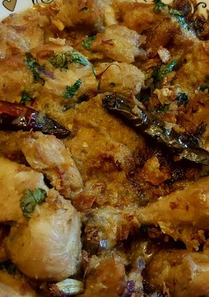 A picture of Mughlai Zafrani Chicken.