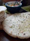 Pita greca con esubero di pasta madre