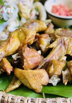 Hình của món Gà Nướng Muối Ớt.