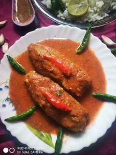 স্টাফড বেগুন কাসুন্দি (stuffed begun kasundi recipe in Bengali) রেসিপির প্রধান ছবি