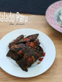Foto resep Balado paru kering