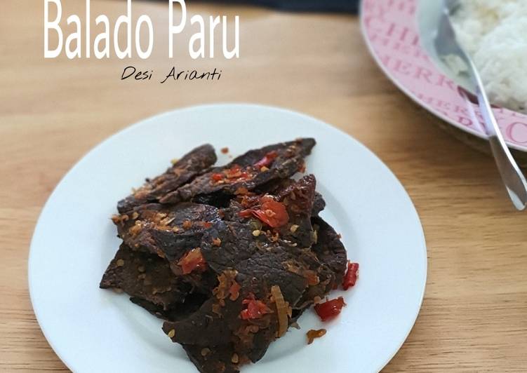 Balado paru kering