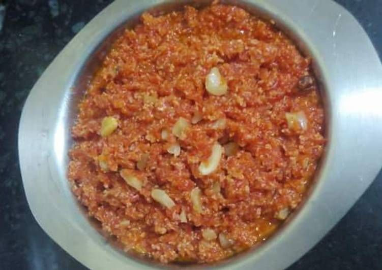 Sugar free gajar halwa