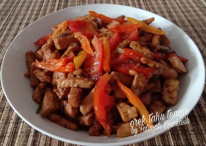 Orek Tahu Tempe