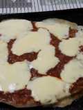 Boga despinada a la pizza