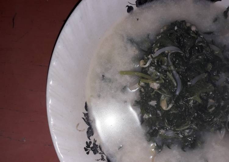 Bahan mengolah Bobor kenikir cambah, Sempurna