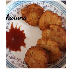 A picture of Poha cutlet.