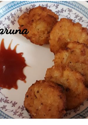 A picture of Poha cutlet.