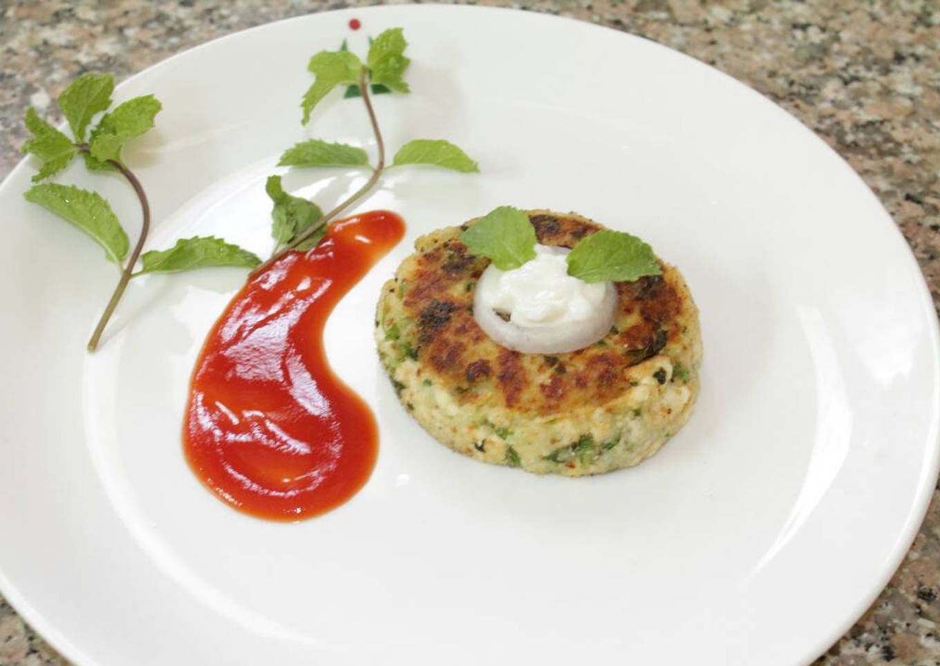 Mint Flavoured Paneer Croquettes