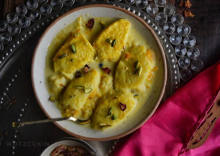 Steps to Make Super Quick Homemade Easy Mango Rasmalai