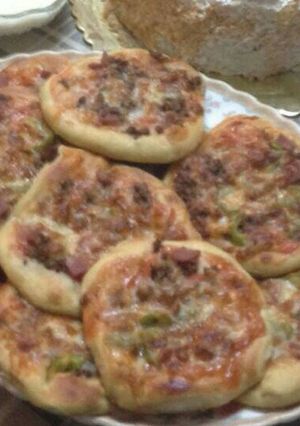 صورة لوصفة ميني بيتزا🍕🍕🍕