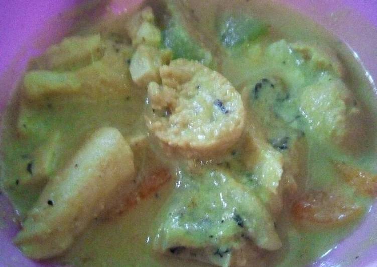 Opor ayam gurame mpasi