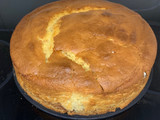 Bizcocho de naranja y chocolate