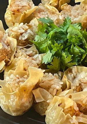 A picture of Chinese Nanjing Rice Shaomai.