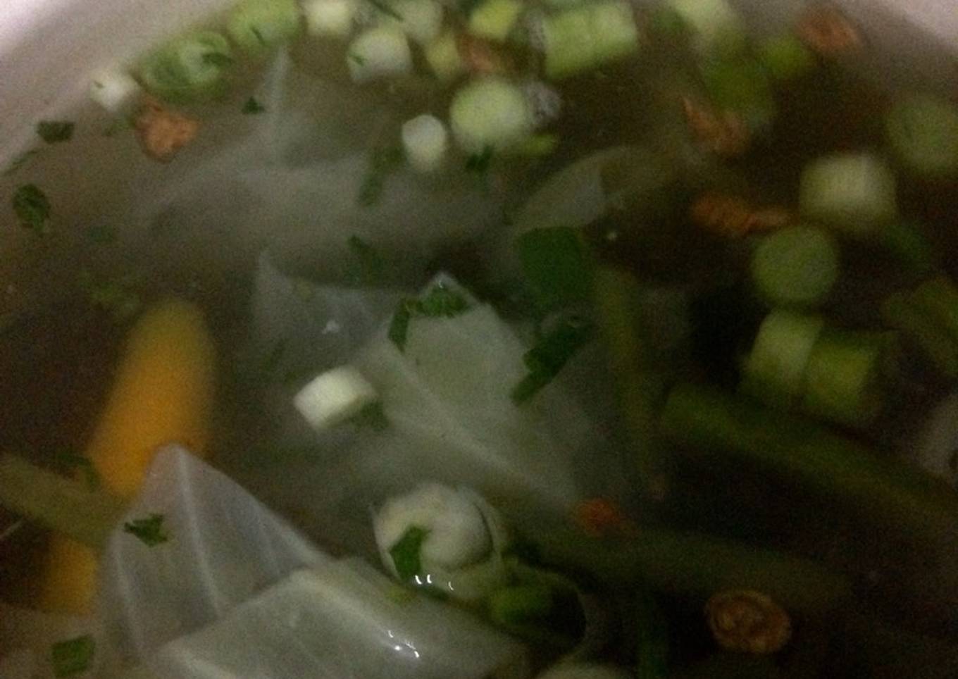 Keluarga sup sayur