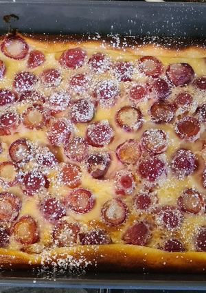 Une photo de Clafoutis aux cerises rapide et facile