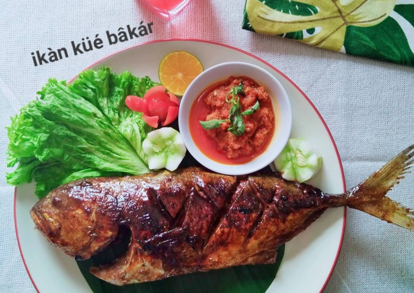 Ikan kuwe' bakar kecap🐟