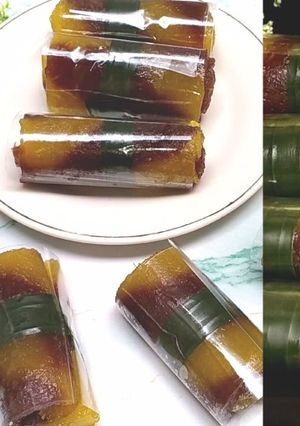Foto resep KUE SENTILING GULUNG (KUE LAPIS SINGKONG) YANG KEKINIAN