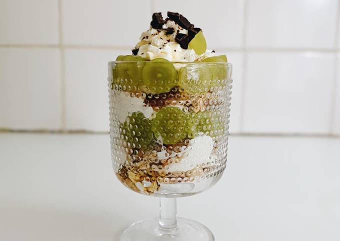 Cotton Candy Grapes Parfait