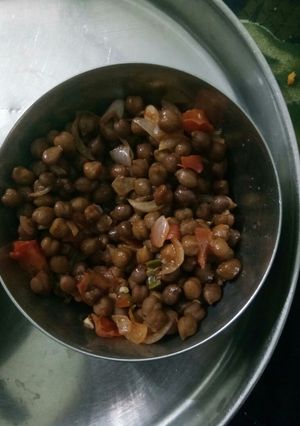 A picture of Chana masala.