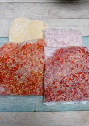 Foto resep Stok bumbu frozen simpel