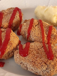 Una foto de Nuggets veganos