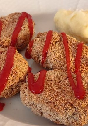 Una foto de Nuggets veganos