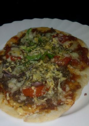 A picture of My Own Pizza#Authorsmarathon#FestivecontestMombasa#.