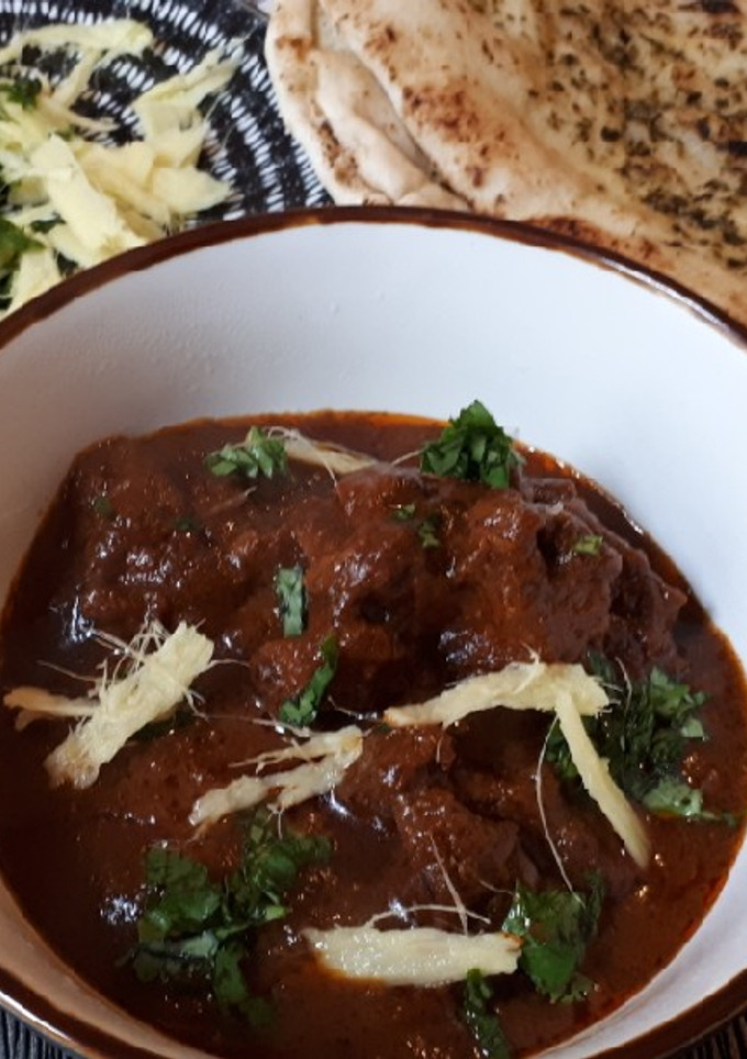 Una foto de Nihari de cordero
