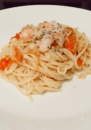 Foto resep Spaghetti Aglio Olio dengan Cabai