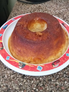Una foto de Budín de pan