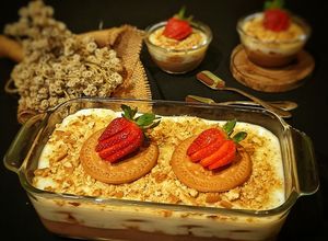 Foto resep 135. Choco Silky Puding Marie Fla Keju