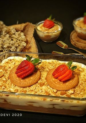 Foto resep 135. Choco Silky Puding Marie Fla Keju