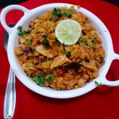 A picture of Roti chivda (leftover chapati chura).