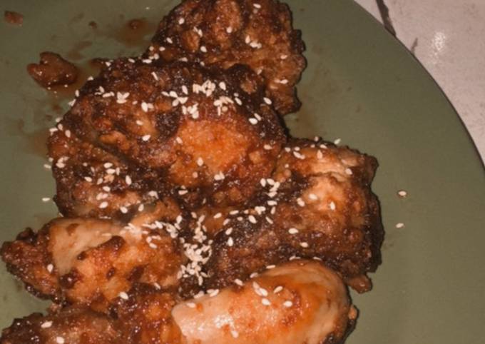 Spicy Korean Fried Chicken