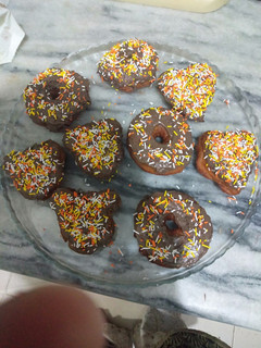 A picture of Chocolate Donuts.
