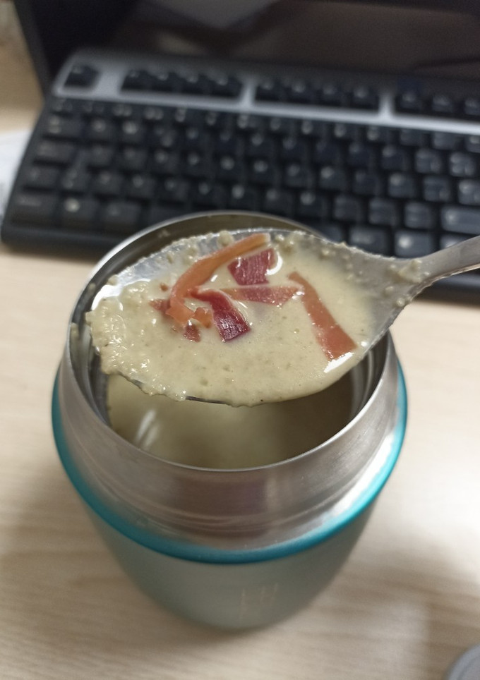 Una foto de Crema de champiñones