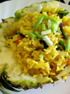 A picture of Fried Pineapple Rice.