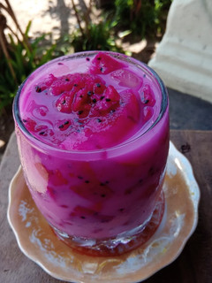 Foto resep Es buah naga