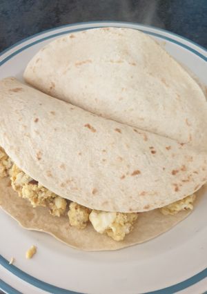 A picture of Breakfast Taco.