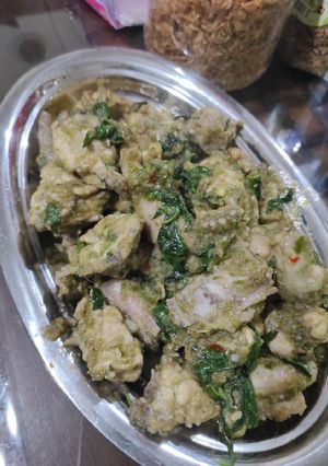 Foto resep Ayam rica cabe rawit hijau